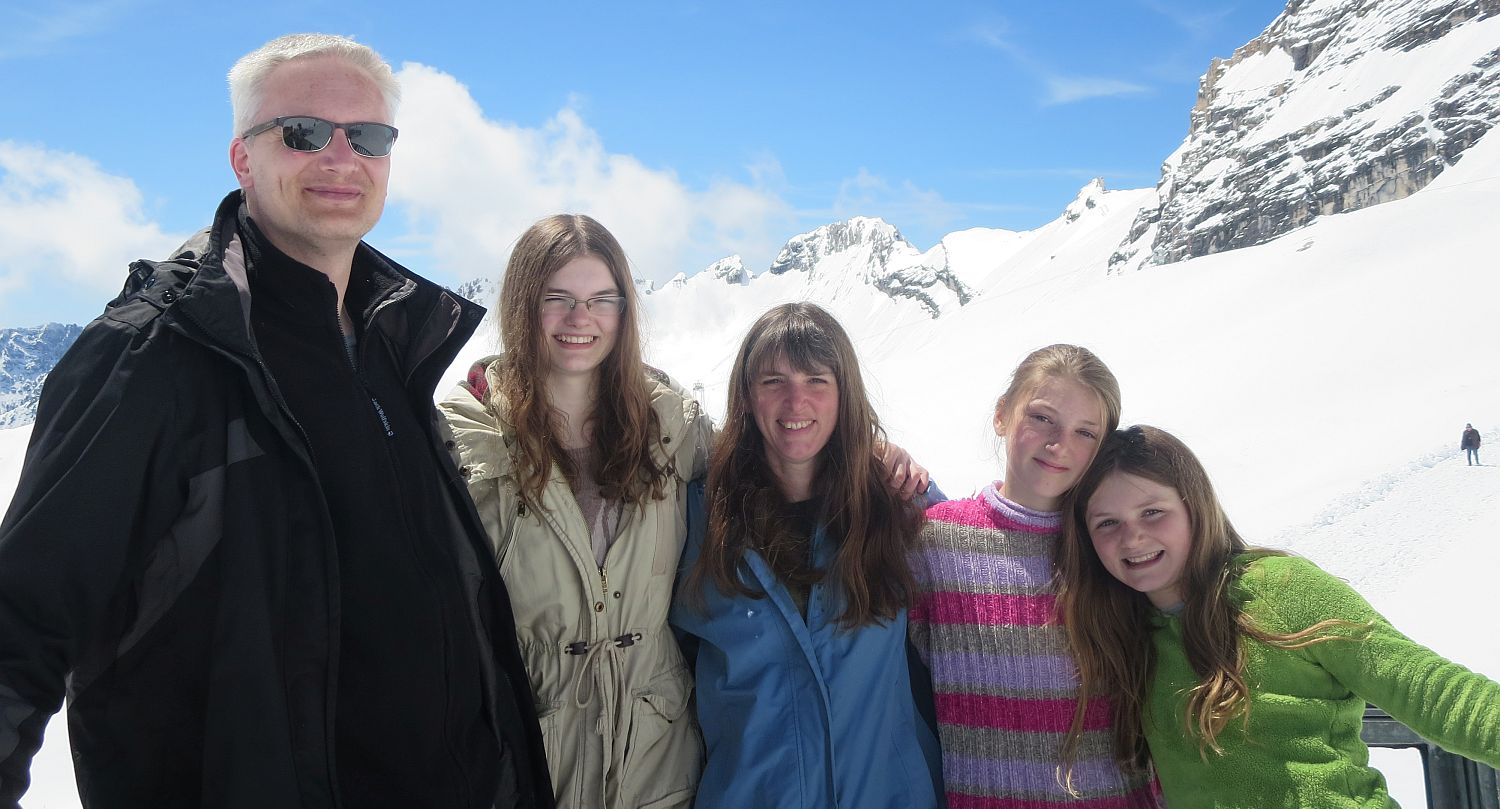 This is us on the Zugspitze (2016)